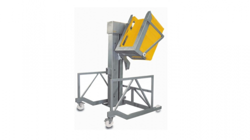 Lifting and tipping device